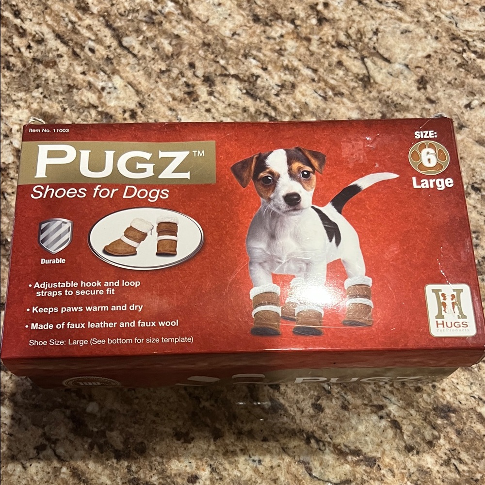 Durable Dog Shoes - Tan